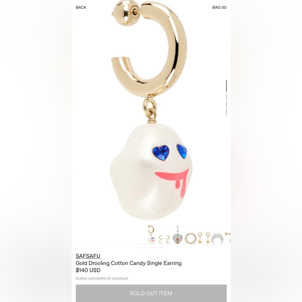 SAFSAFU Single Earring - Picture 7 of 8